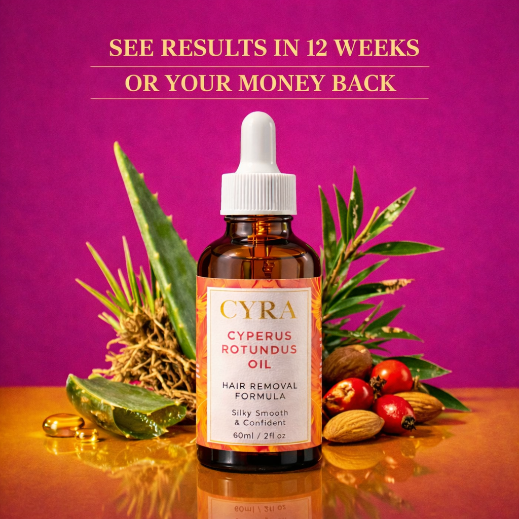 CYRA Cyperus Rotundus Oil for Hair Reduction